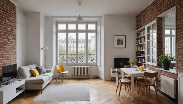 Transformation radicale d'une studette parisienne